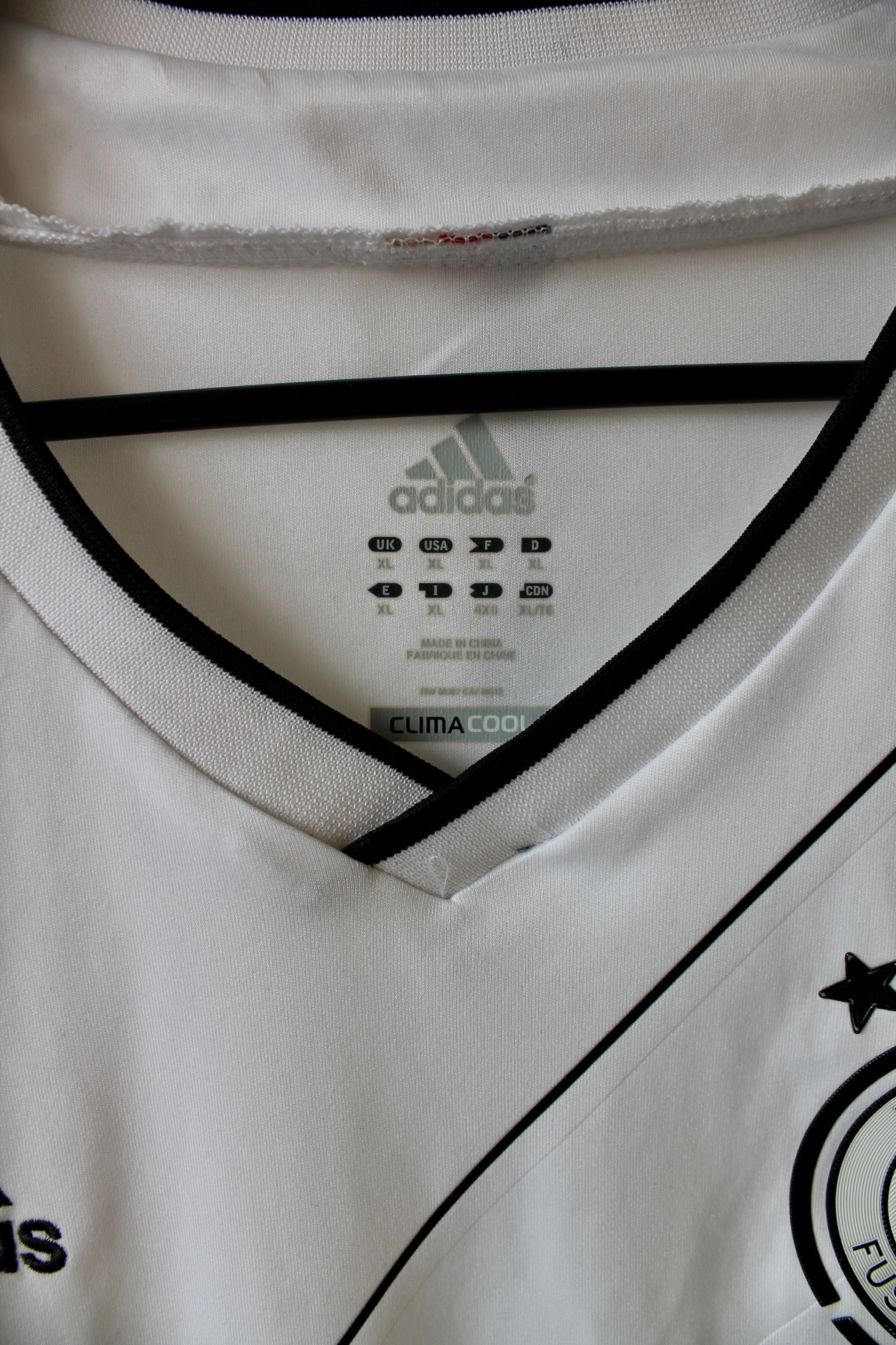 Adidas 2012 Home Germany National tem Soccer Football Jersey Shirt Size US XL / EU 56 / 4 - 10 Thumbnail
