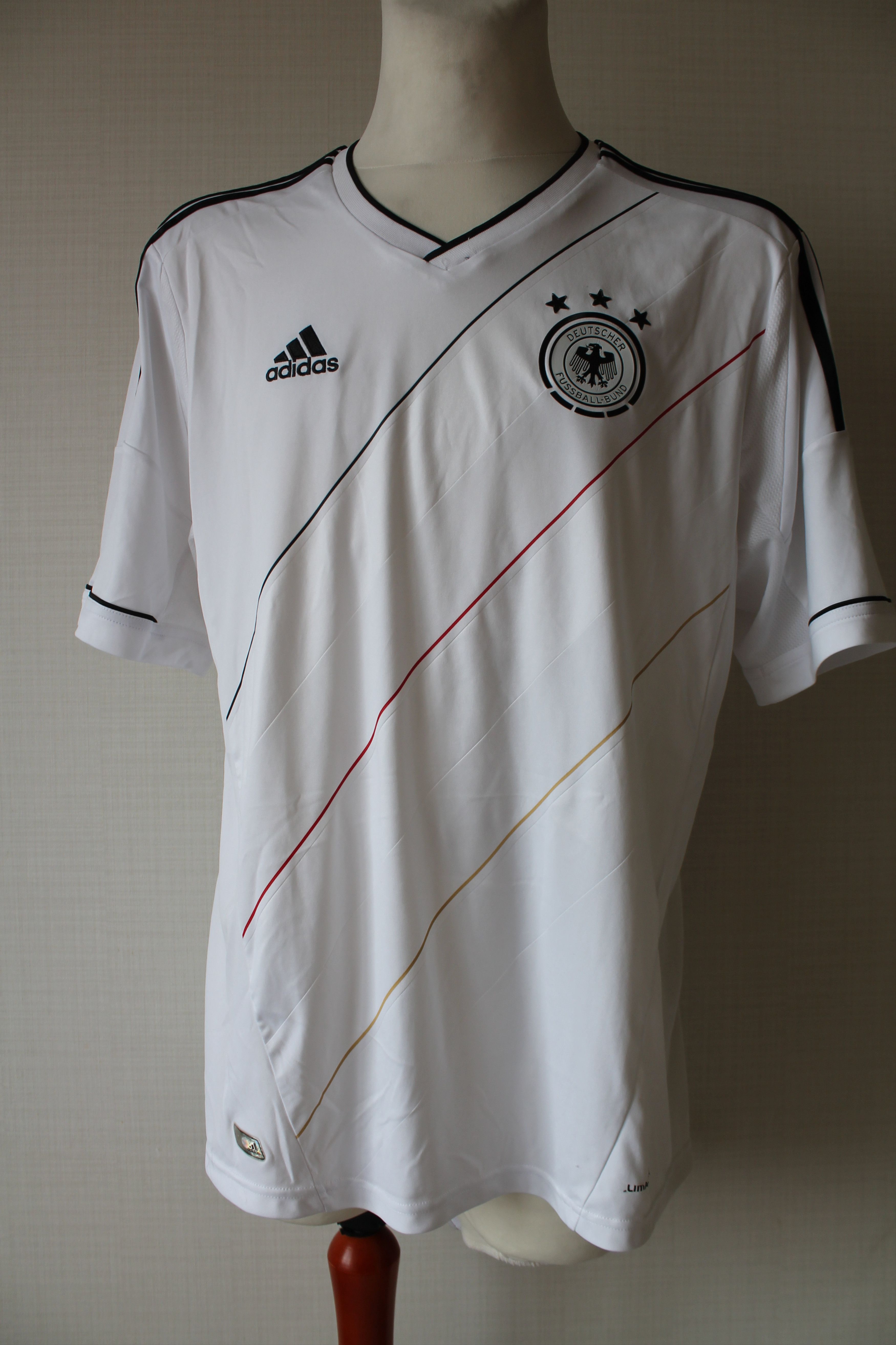 Adidas 2012 Home Germany National tem Soccer Football Jersey Shirt Size US XL / EU 56 / 4 - 3 Thumbnail