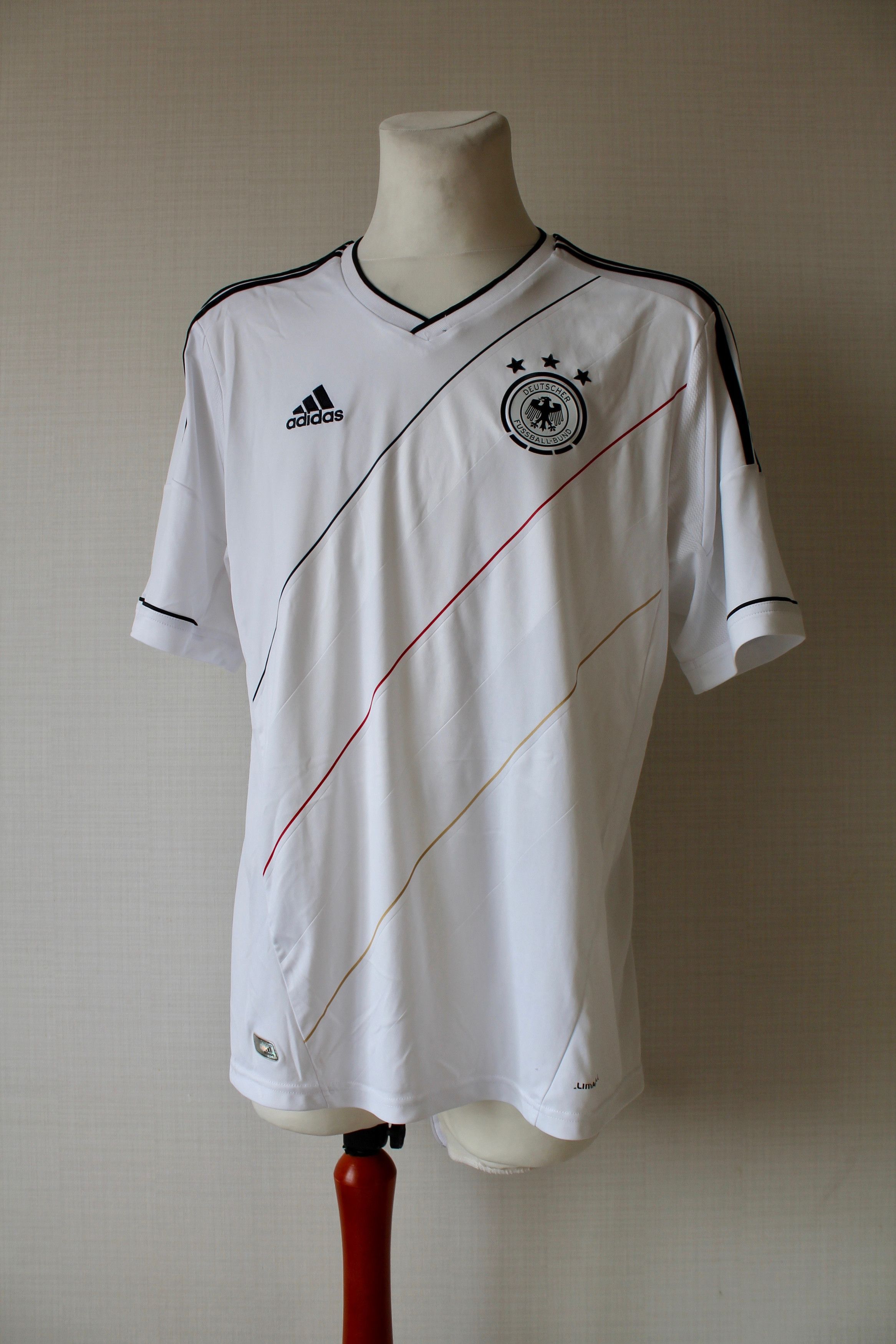 Adidas 2012 Home Germany National tem Soccer Football Jersey Shirt Size US XL / EU 56 / 4 - 2 Thumbnail