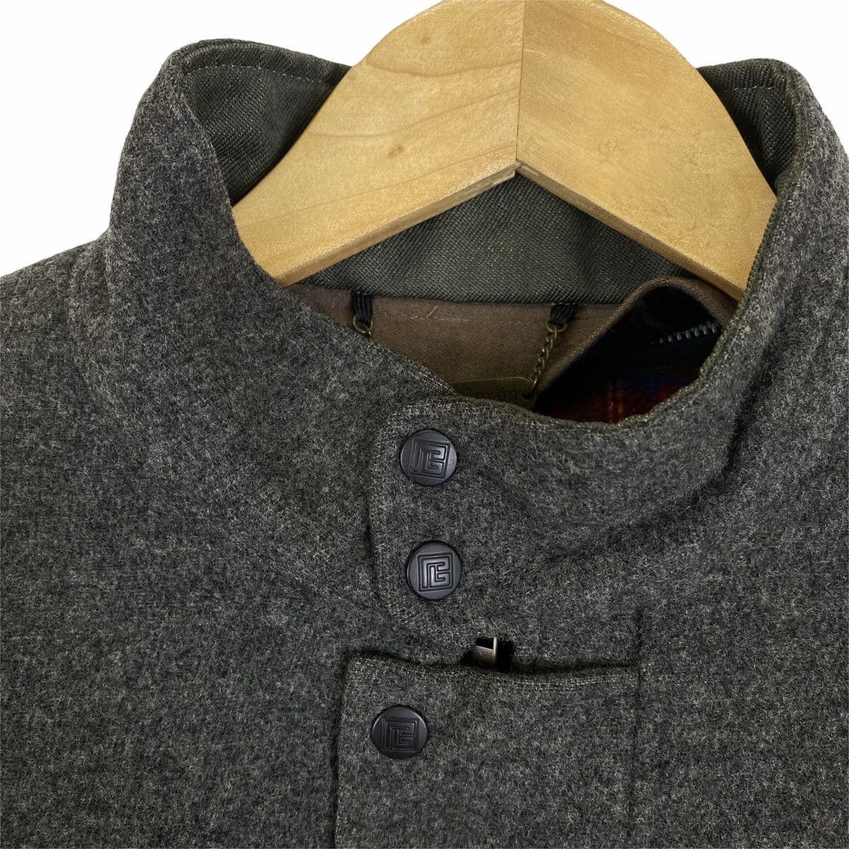 Vintage PIERRE BALMAIN Paris Wool Bomber Jacket