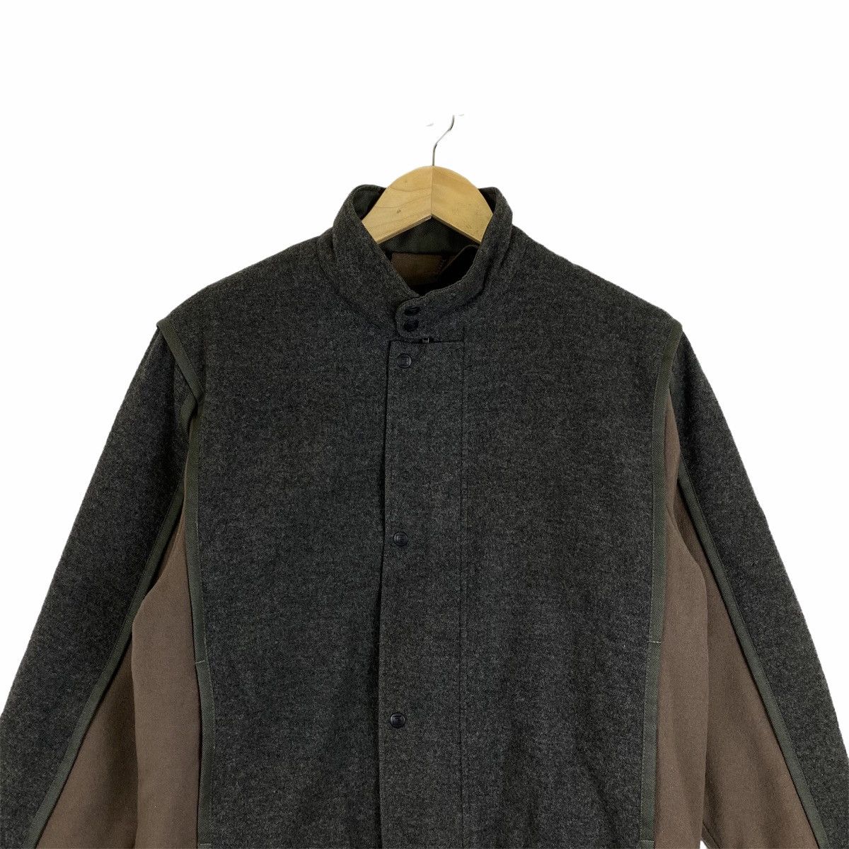 Pierre Balmain Vintage PIERRE BALMAIN Paris Wool Bomber Jacket Size US M / EU 48-50 / 2 - 5 Thumbnail