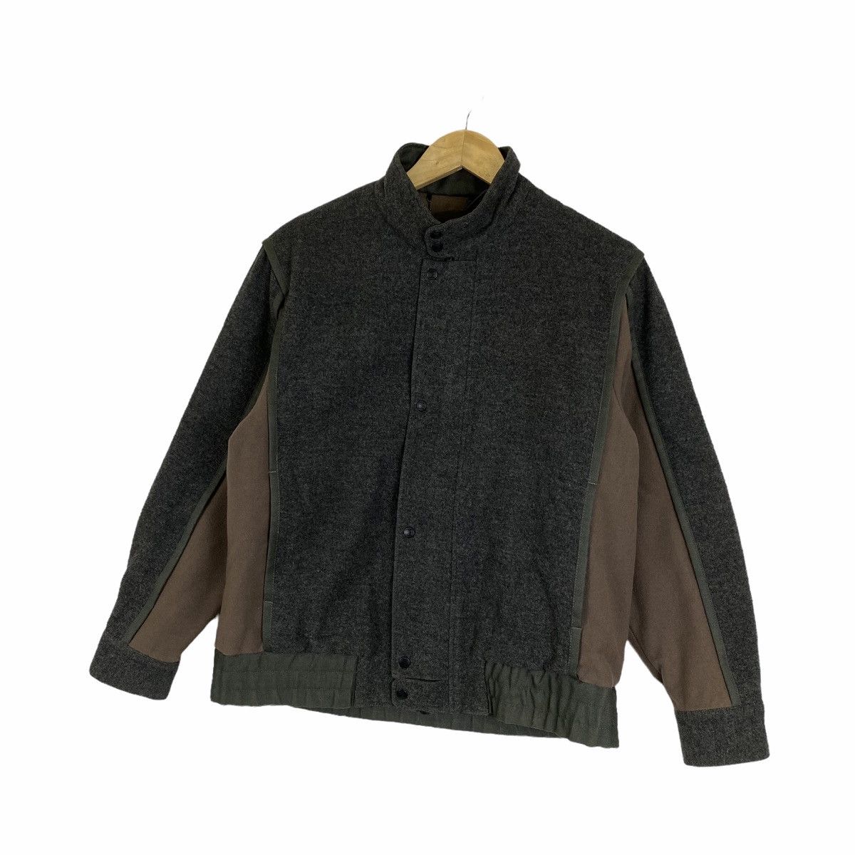 Pierre Balmain Vintage PIERRE BALMAIN Paris Wool Bomber Jacket Size US M / EU 48-50 / 2 - 4 Thumbnail