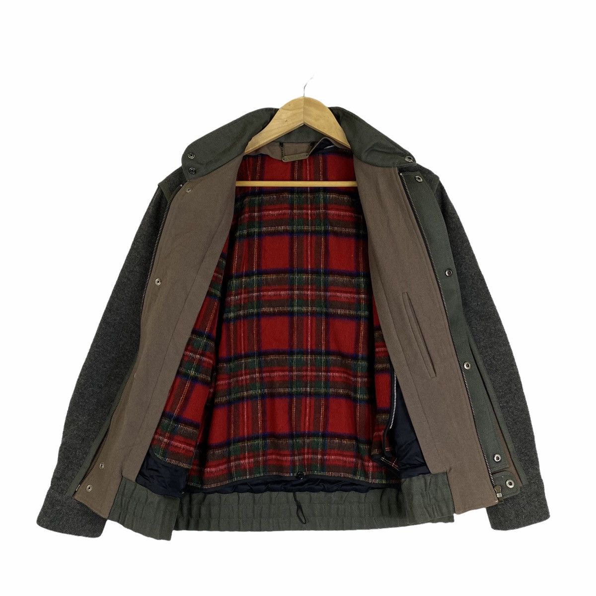 Pierre Balmain Vintage PIERRE BALMAIN Paris Wool Bomber Jacket Size US M / EU 48-50 / 2 - 3 Thumbnail