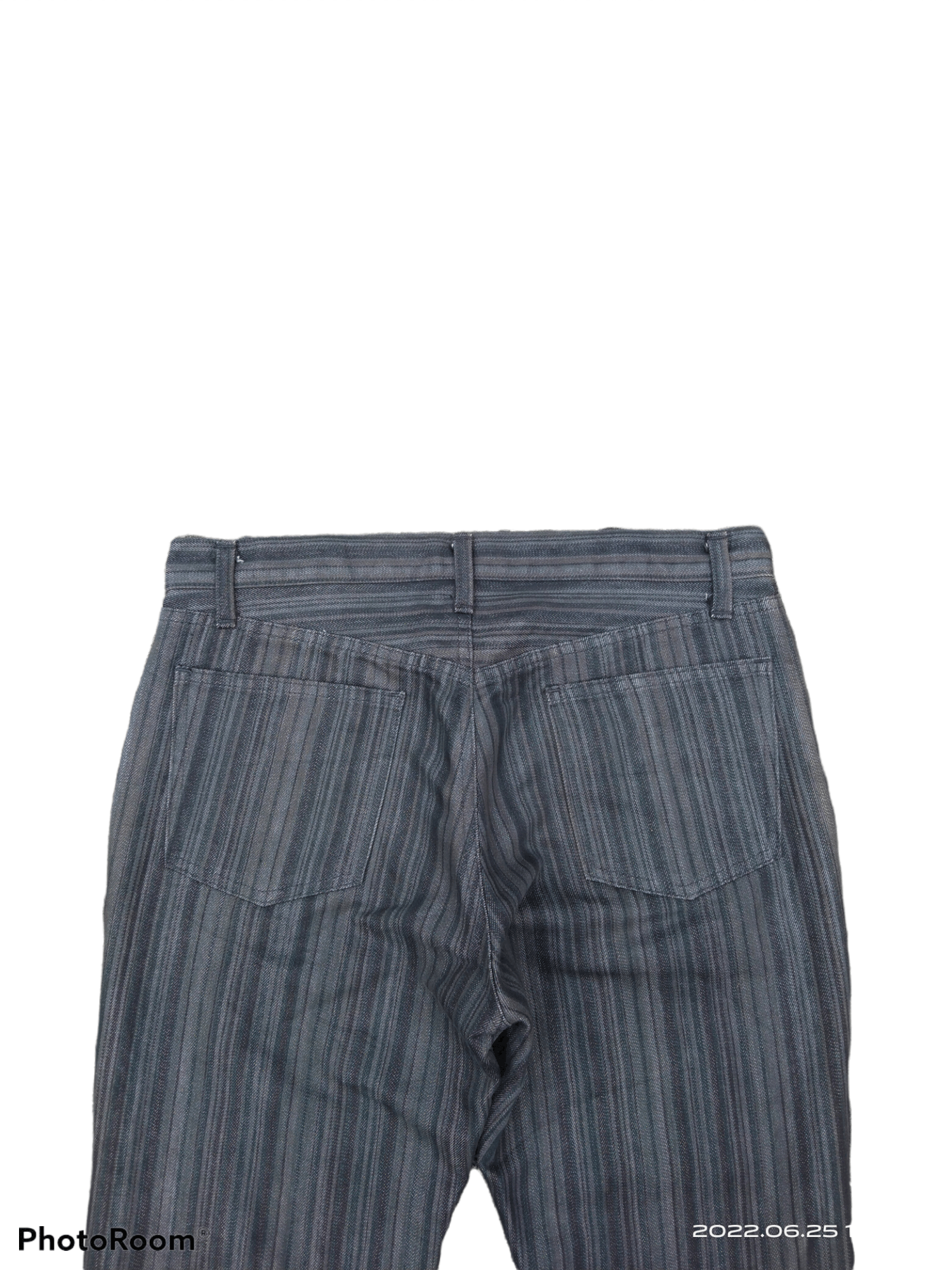 Designer × Schlussel FLARED🔥SCHUSSEL MADE IN JAPAN HICKORY STRIPE PANTS Size US 31 - 4 Thumbnail