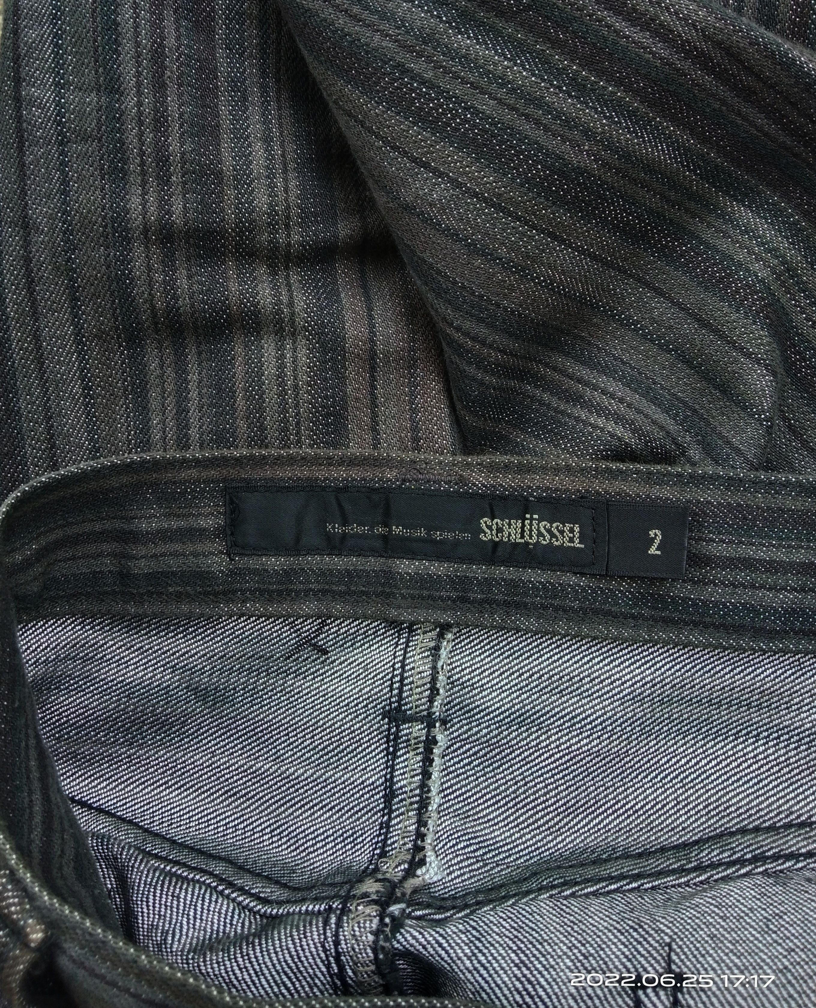 Designer × Schlussel FLARED🔥SCHUSSEL MADE IN JAPAN HICKORY STRIPE PANTS Size US 31 - 8 Thumbnail