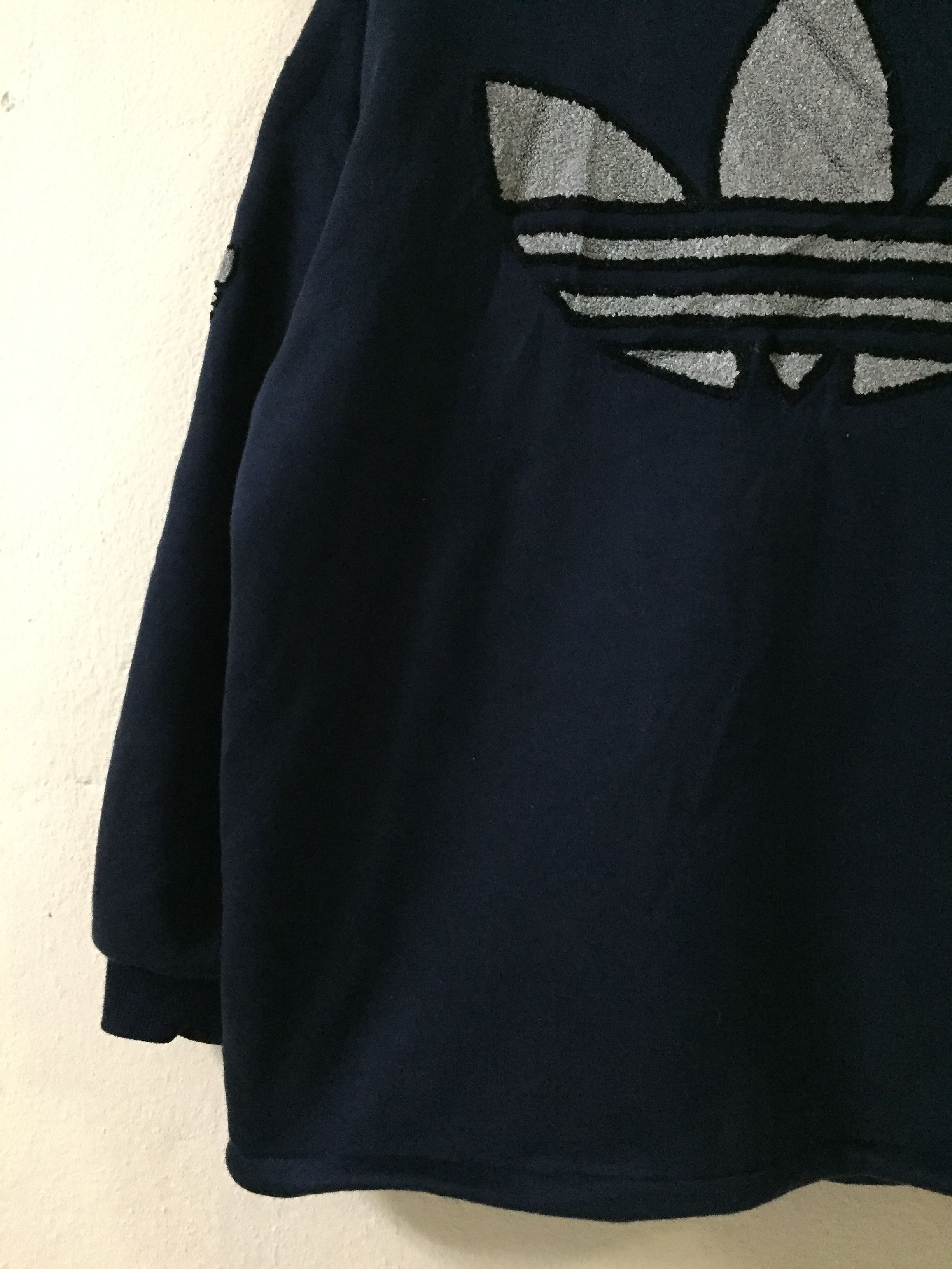 Adidas Vintage Masterpiece Adidas Spellout Big Logo Hoodie Jacket Size US L / EU 52-54 / 3 - 14 Thumbnail