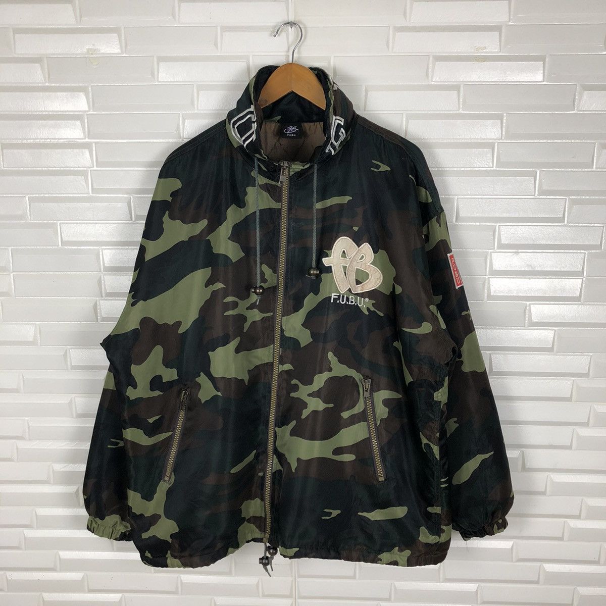 Fubu × Vintage ✈️🔥FUBU URBAN GEAR HOODIE LIGHT JACKET🔥✈️ Size US L / EU 52-54 / 3 - 1 Thumbnail