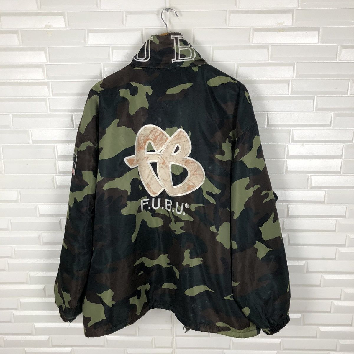 Fubu × Vintage ✈️🔥FUBU URBAN GEAR HOODIE LIGHT JACKET🔥✈️ Size US L / EU 52-54 / 3 - 5 Thumbnail