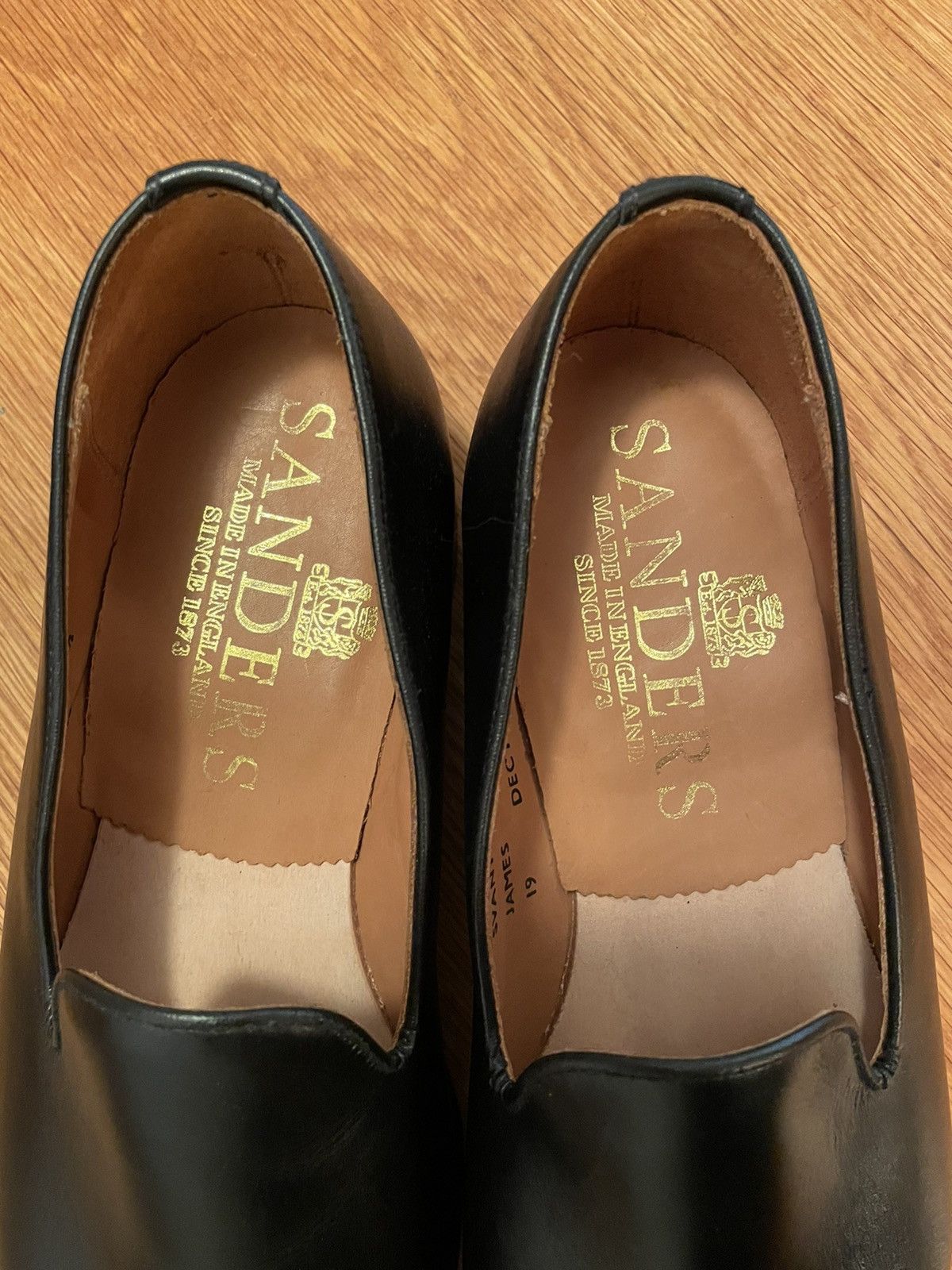 Sanders Albert Formal Slipper Wholecut Loafer | Grailed