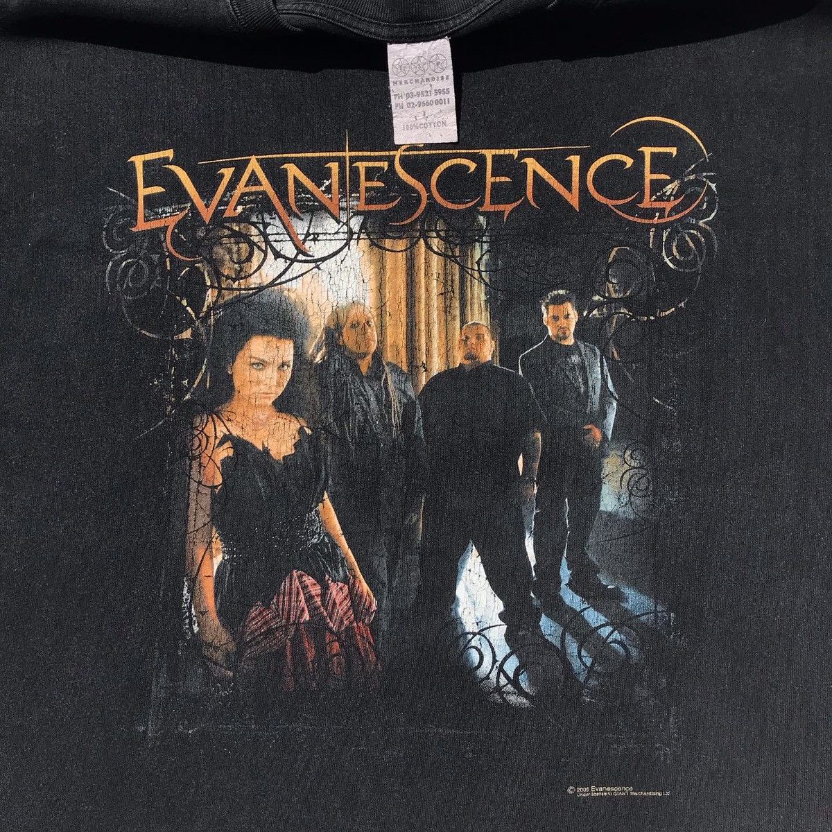 Band Tees Evanescence 2006 Tee Size US XL / EU 56 / 4 - 3 Thumbnail