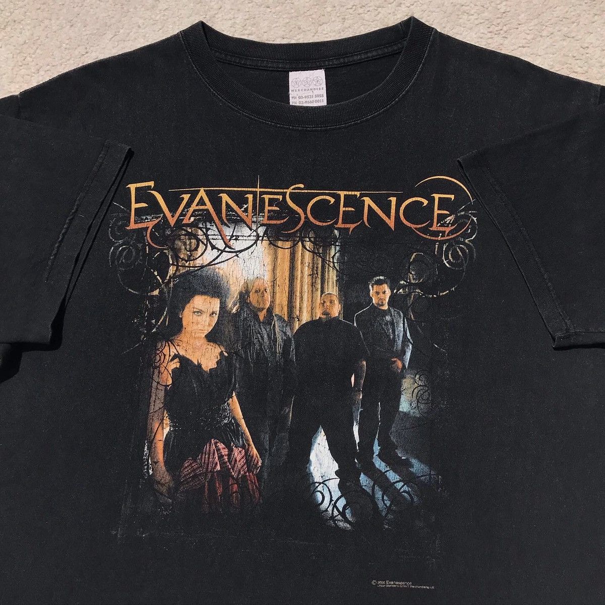 Band Tees Evanescence 2006 Tee Size US XL / EU 56 / 4 - 1 Thumbnail