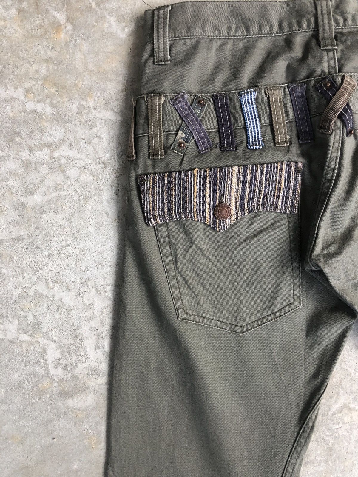 Seditionaries Japanese Dominate Handcrafted Cargo Pants Size US 30 / EU 46 - 12 Thumbnail