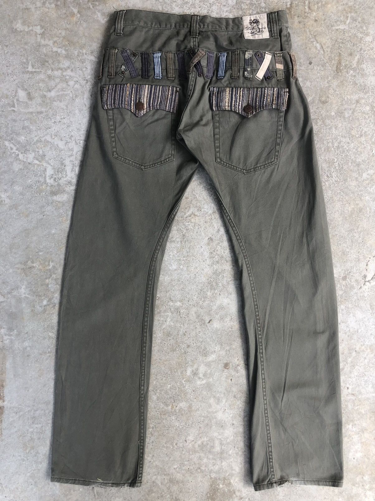 Seditionaries Japanese Dominate Handcrafted Cargo Pants Size US 30 / EU 46 - 2 Thumbnail