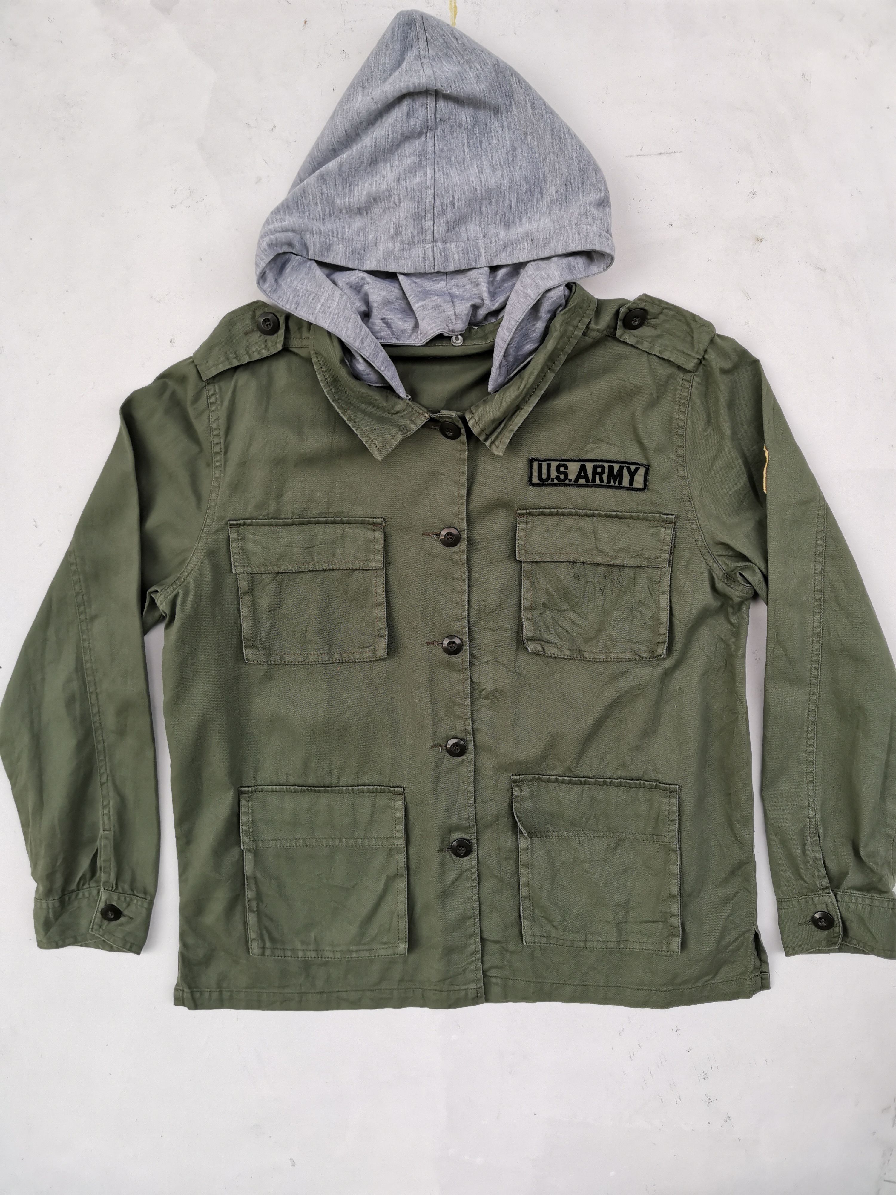 Army Of Me Rare! US Army Military tactical hoodie jacket Size US XL / EU 56 / 4 - 1 Thumbnail