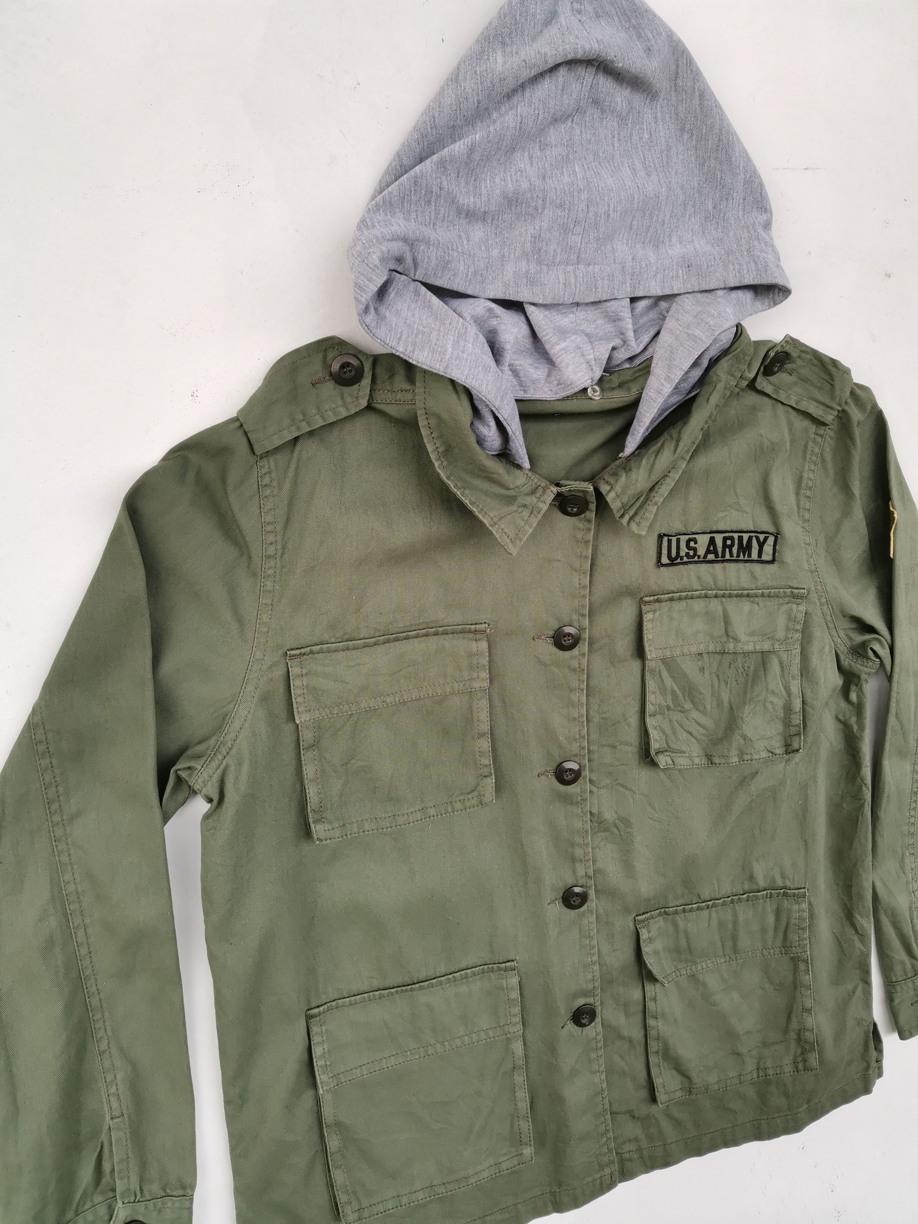 Army Of Me Rare! US Army Military tactical hoodie jacket Size US XL / EU 56 / 4 - 9 Thumbnail