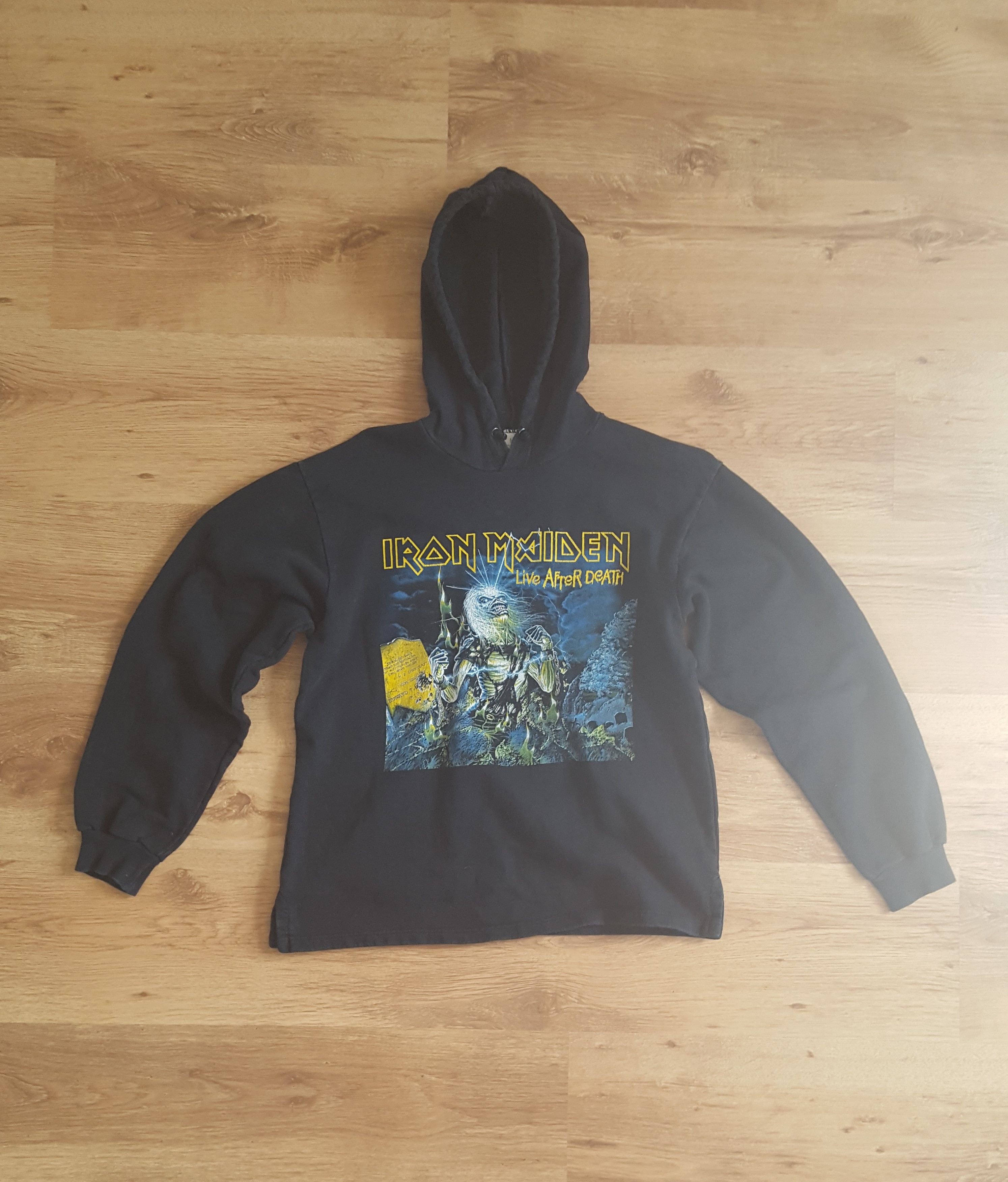 Band Tees Iron Maiden Vintage Iron Maiden Live after Death hoodie Grailed