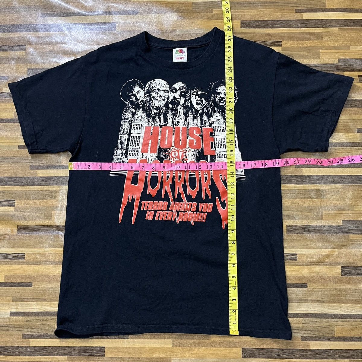 Vintage Vintage House Of Horrors Copyright Year 2000 Size US M / EU 48-50 / 2 - 4 Thumbnail