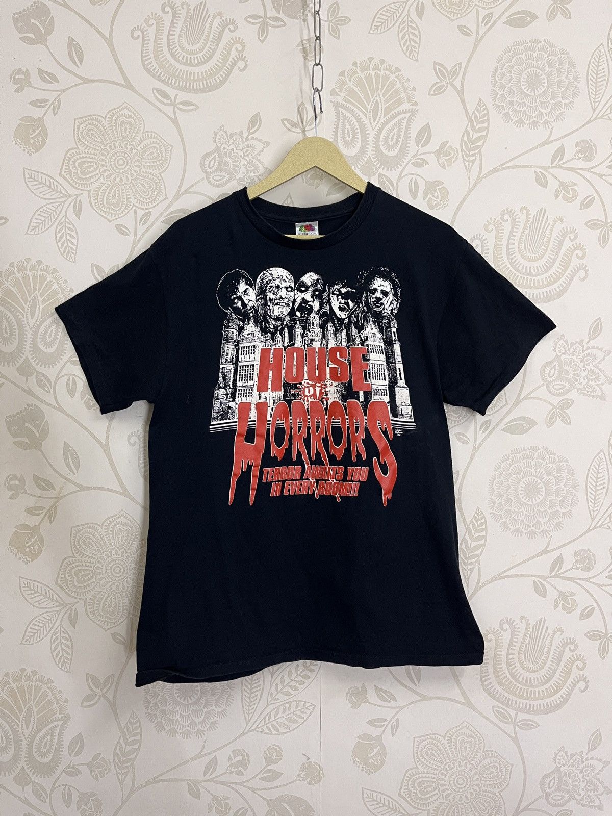 Vintage Vintage House Of Horrors Copyright Year 2000 Size US M / EU 48-50 / 2 - 1 Thumbnail