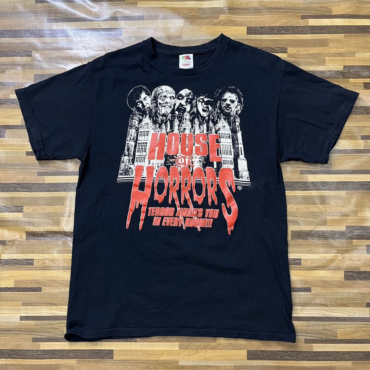 Vintage Vintage House Of Horrors Copyright Year 2000 Size US M / EU 48-50 / 2 - 14 Thumbnail