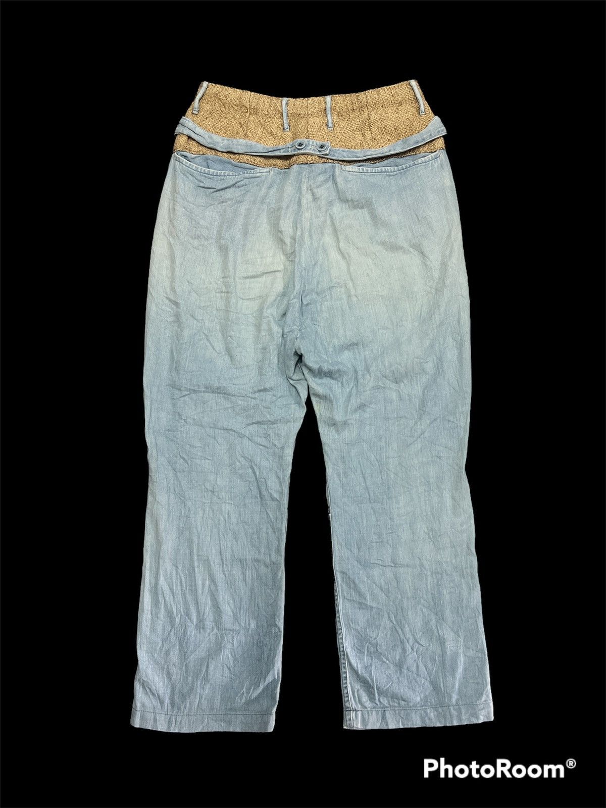 Kapital SICK🔥🔥KAPITAL TAMMY HIGH RISE CROPPED PANTS Size US 28 / EU 44 - 5 Thumbnail