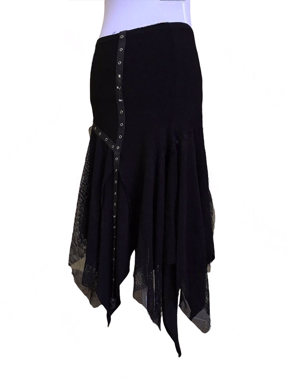 If Six Was Nine × Japanese Brand × Seditionaries Japanese Brand Seditionaries Symmetrical Skirt Size 29" - 2 Thumbnail