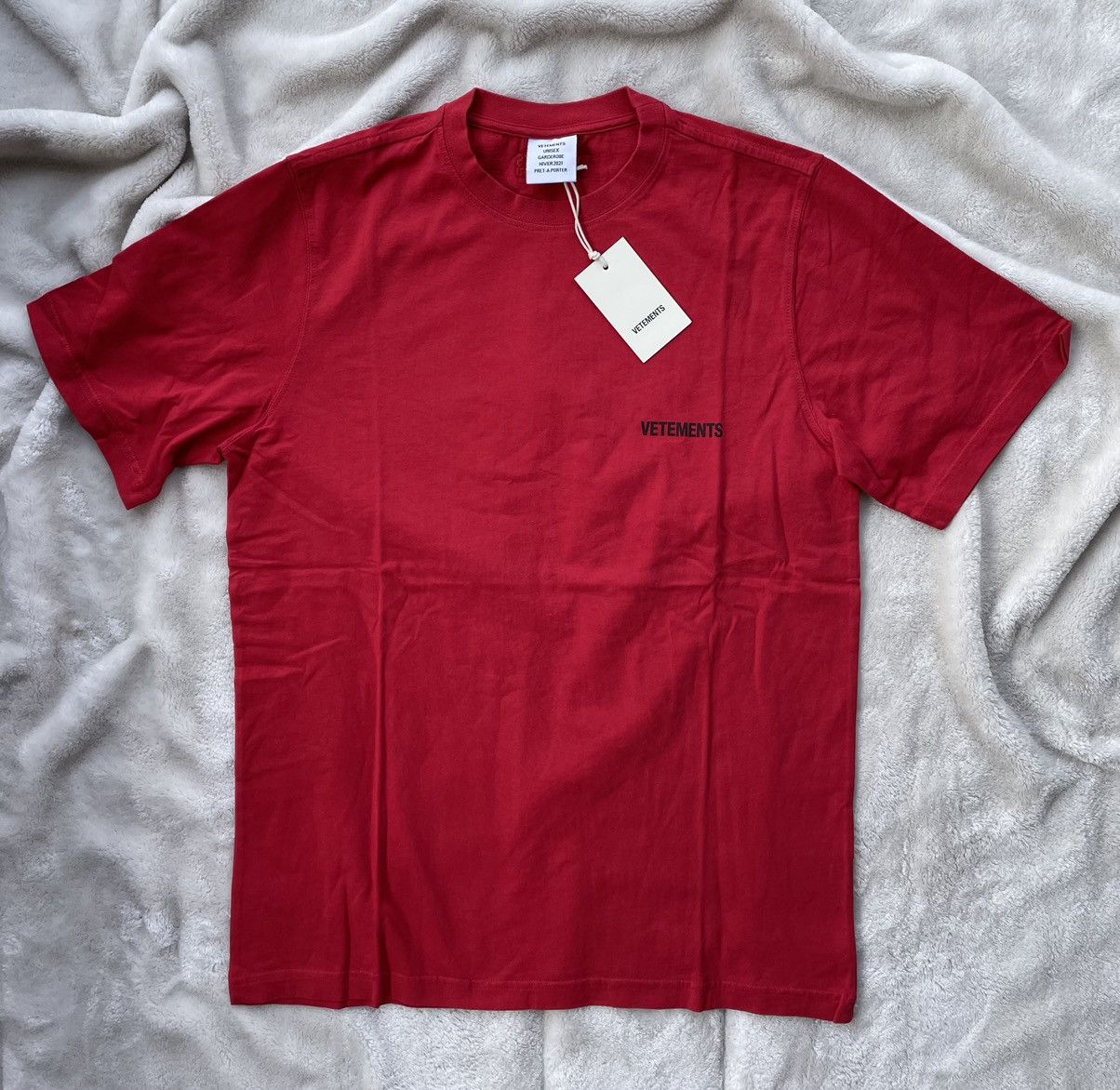 Vetements Vetements Logo Tee Size US S / EU 44-46 / 1 - 1 Thumbnail