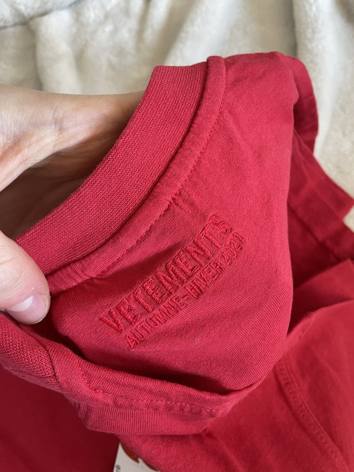 Vetements Vetements Logo Tee Size US S / EU 44-46 / 1 - 4 Thumbnail