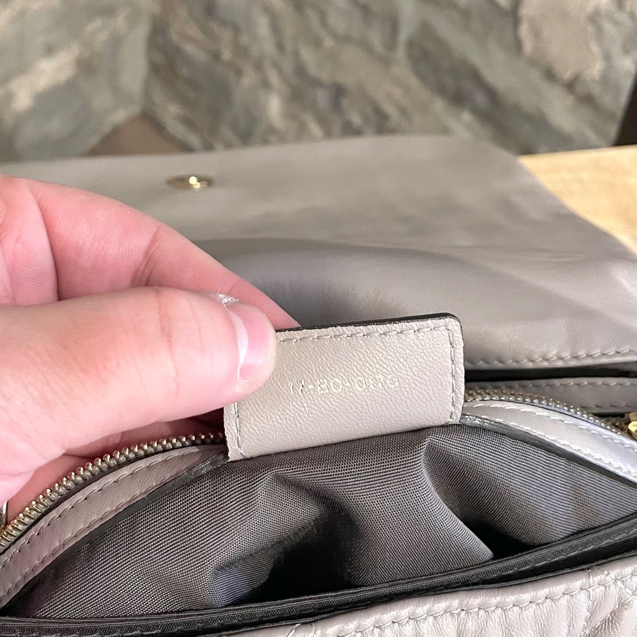 Dior Dior Grey Cannage Gaufre Delices Flap Shoulder Bag Size ONE SIZE - 10 Thumbnail