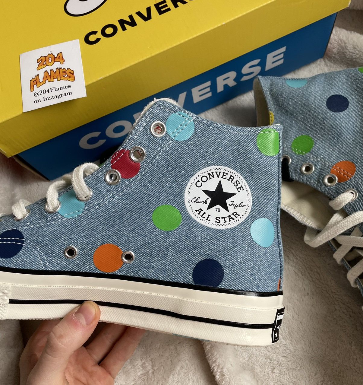 Converse × Golf Wang Golf Wang X Converse Polka Size US 8.5 / EU 41-42 - 5 Thumbnail
