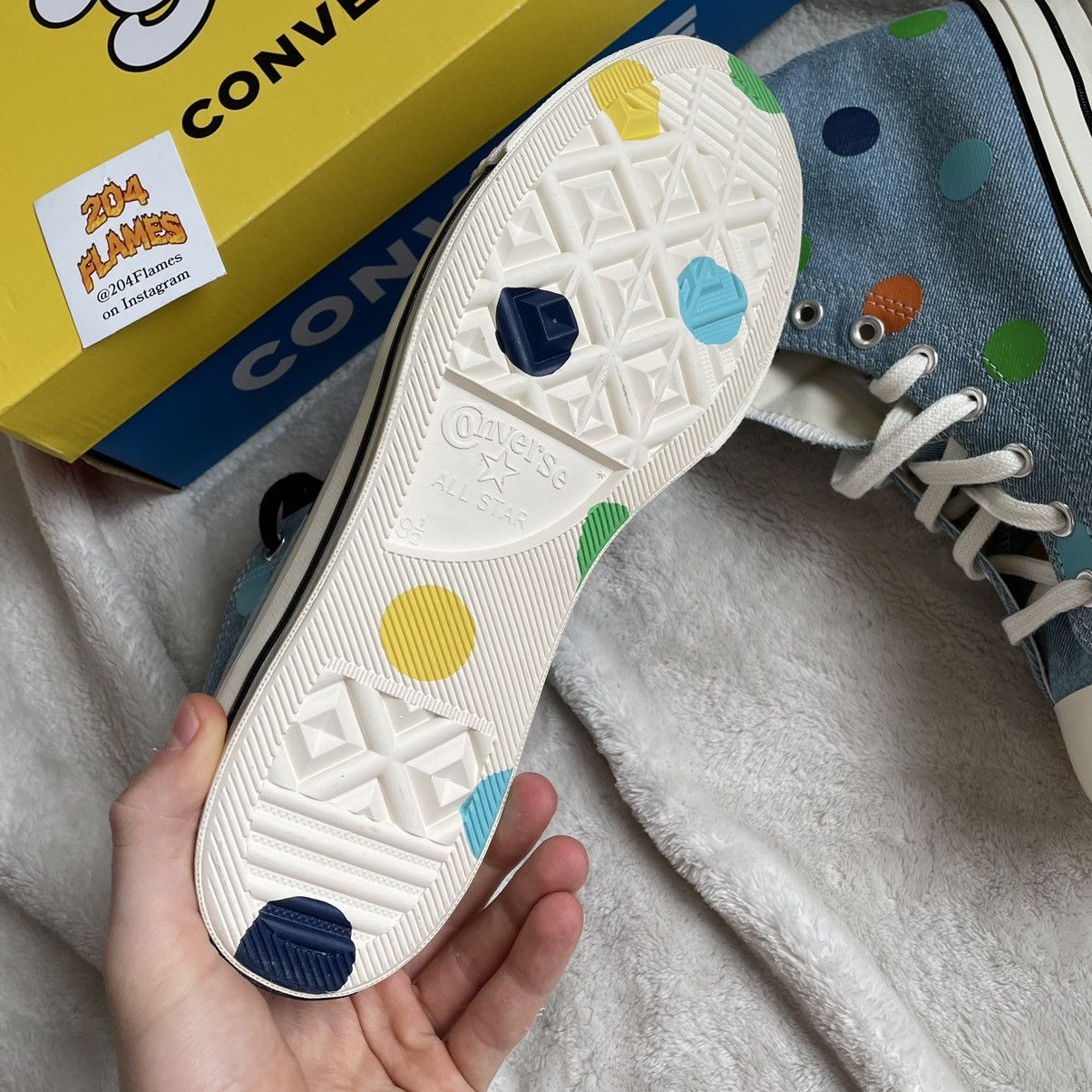 Converse × Golf Wang Golf Wang X Converse Polka Size US 8.5 / EU 41-42 - 4 Thumbnail