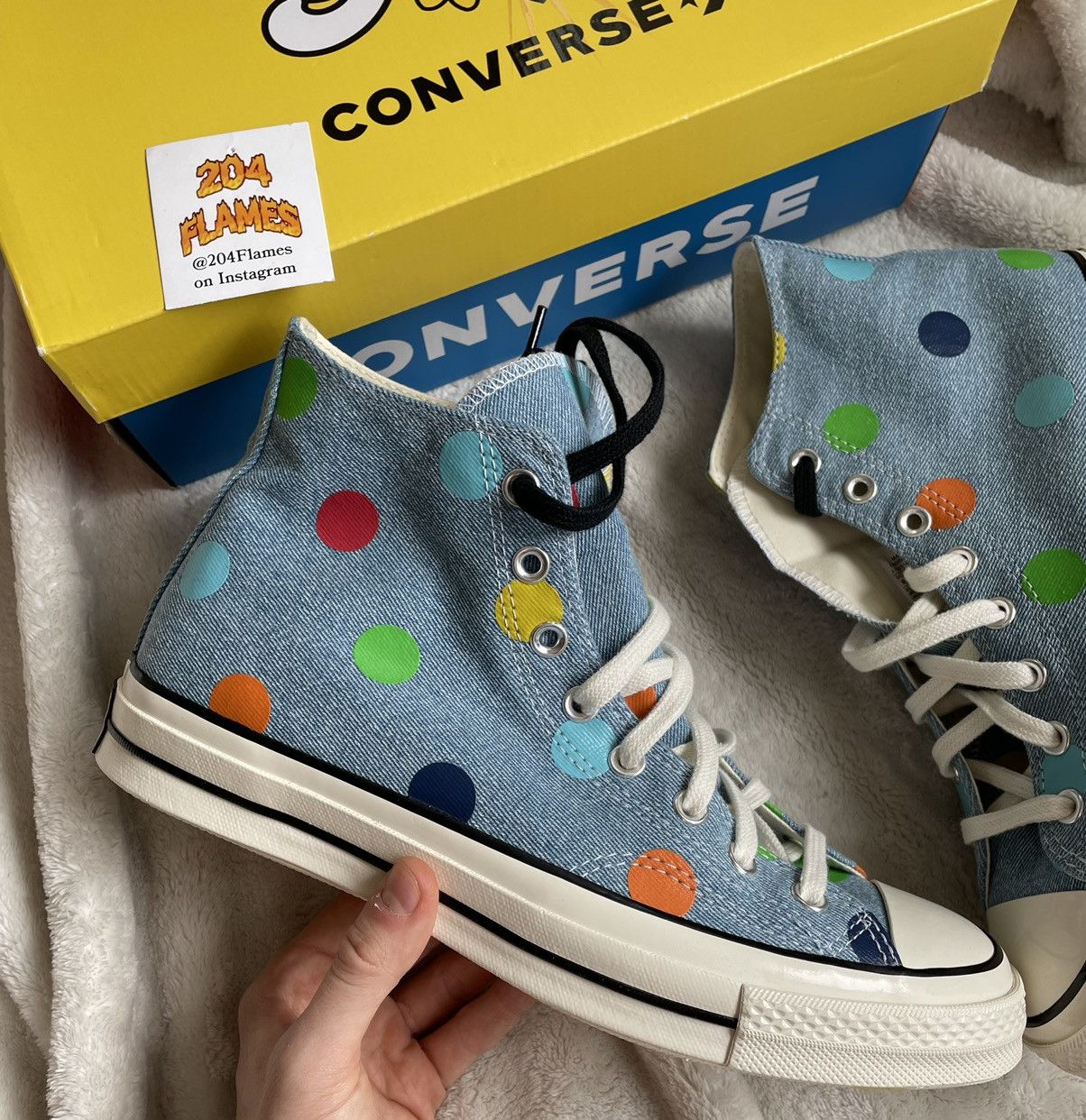 Converse × Golf Wang Golf Wang X Converse Polka Size US 8.5 / EU 41-42 - 2 Thumbnail