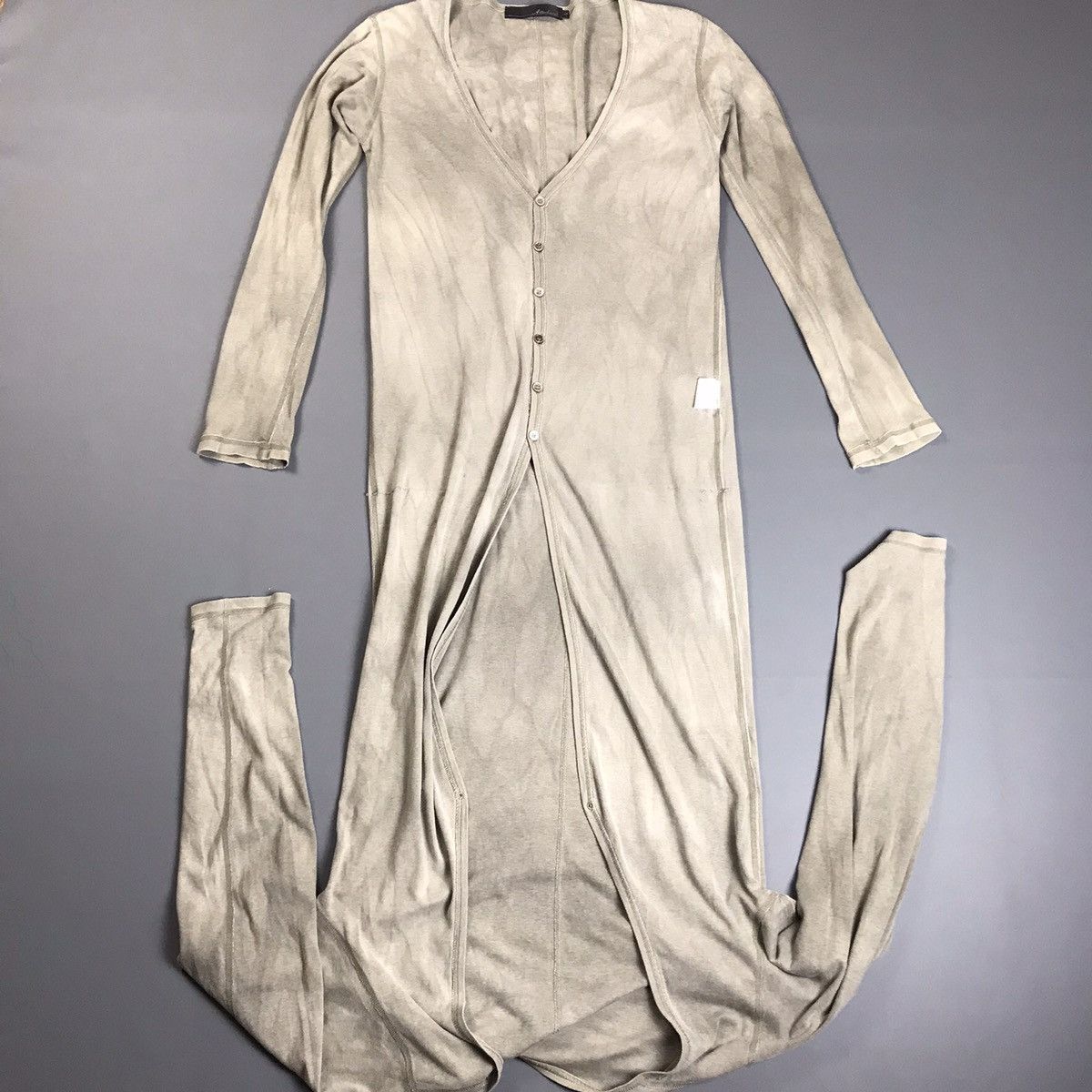 Japanese Brand × Kazuyuki Kumagai Attachment KAZUYUKI KUMAGAI - ATTACHMENT - Hybrid Double Knit Cardigan Size US S / EU 44-46 / 1 - 7 Thumbnail