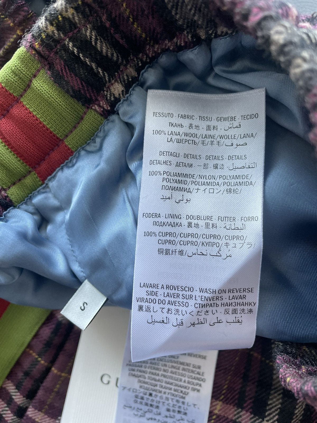 Gucci Oversized Rare Brand New Super Runway Iconic Check Shorts Size US 33 - 8 Thumbnail