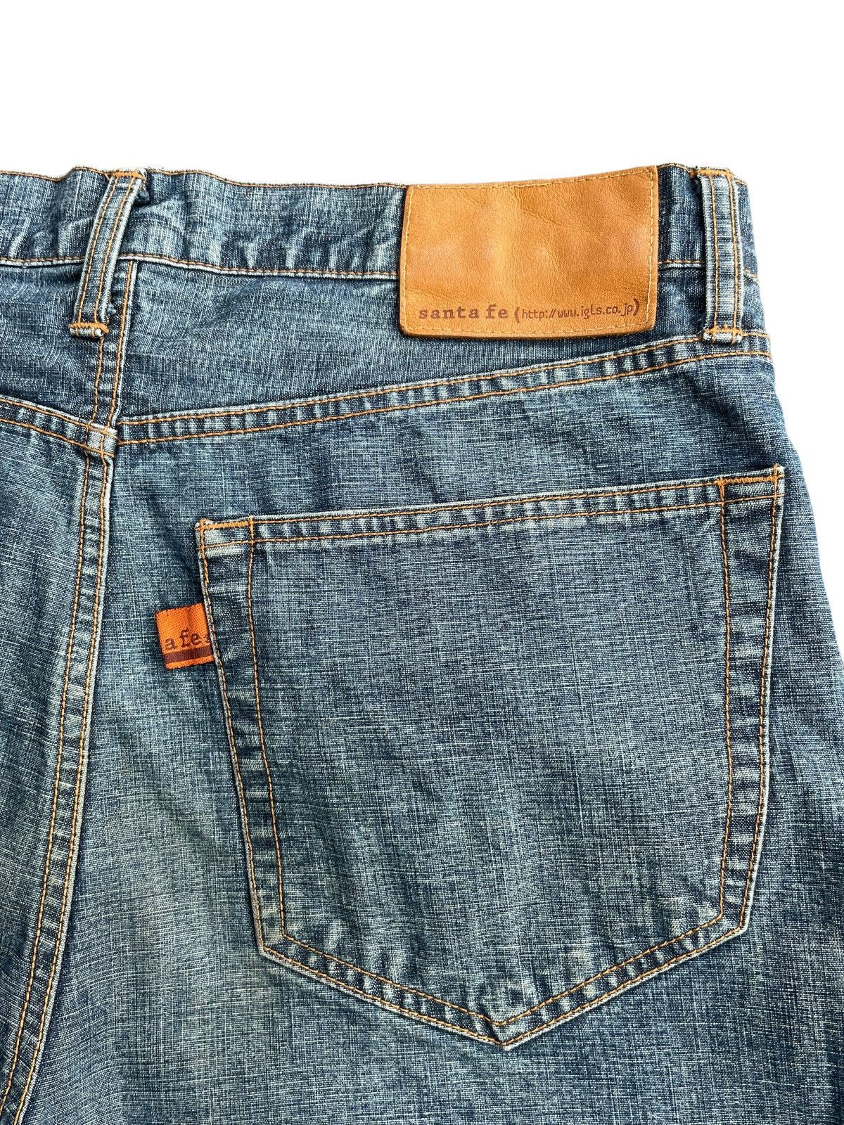 Japanese Brand Vintage Santa Fe Selvedge Denim Size US 34 / EU 50 - 12 Thumbnail