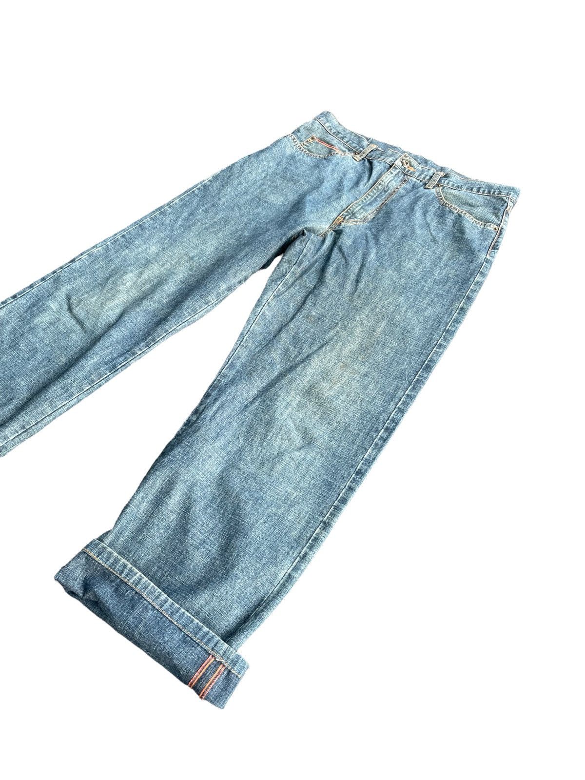 Japanese Brand Vintage Santa Fe Selvedge Denim Size US 34 / EU 50 - 3 Thumbnail