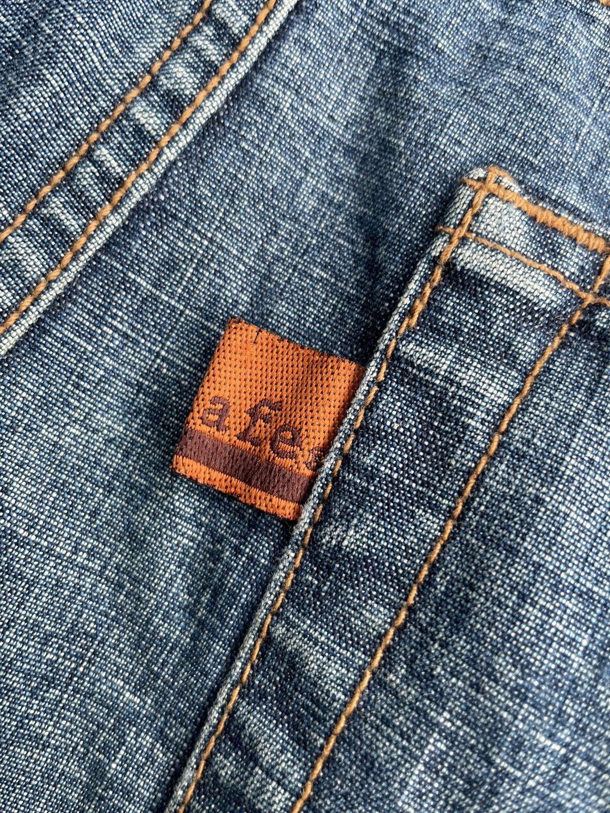 Japanese Brand Vintage Santa Fe Selvedge Denim Size US 34 / EU 50 - 18 Thumbnail