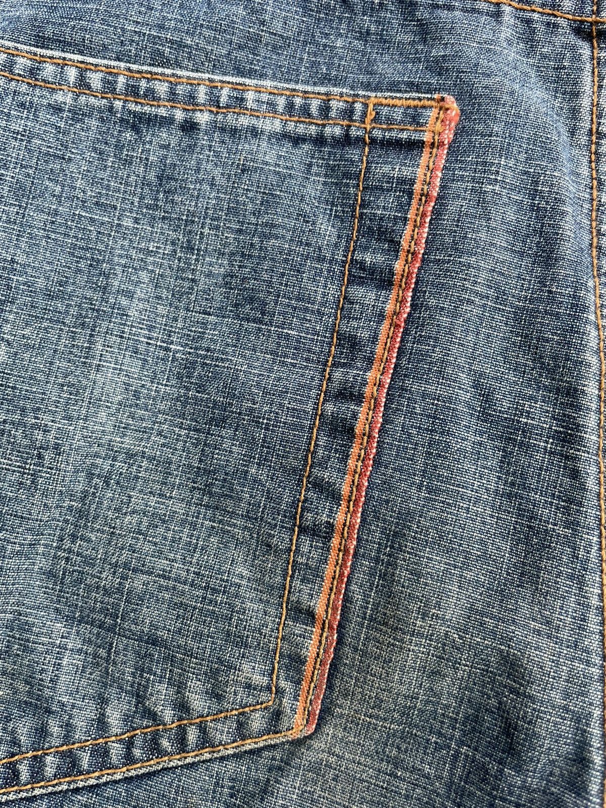 Japanese Brand Vintage Santa Fe Selvedge Denim Size US 34 / EU 50 - 19 Thumbnail