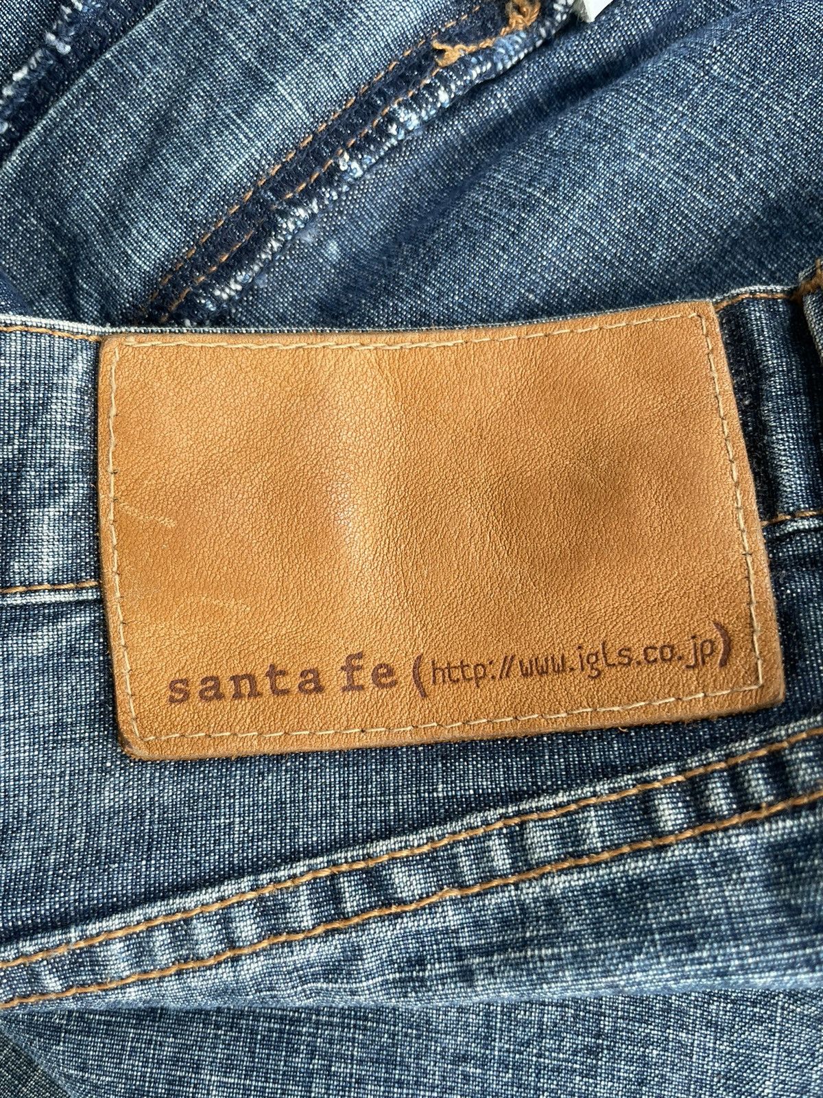 Japanese Brand Vintage Santa Fe Selvedge Denim Size US 34 / EU 50 - 16 Thumbnail