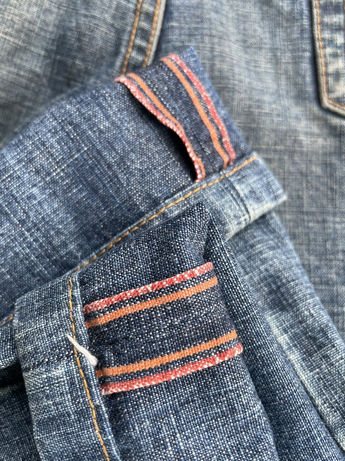Japanese Brand Vintage Santa Fe Selvedge Denim Size US 34 / EU 50 - 15 Thumbnail