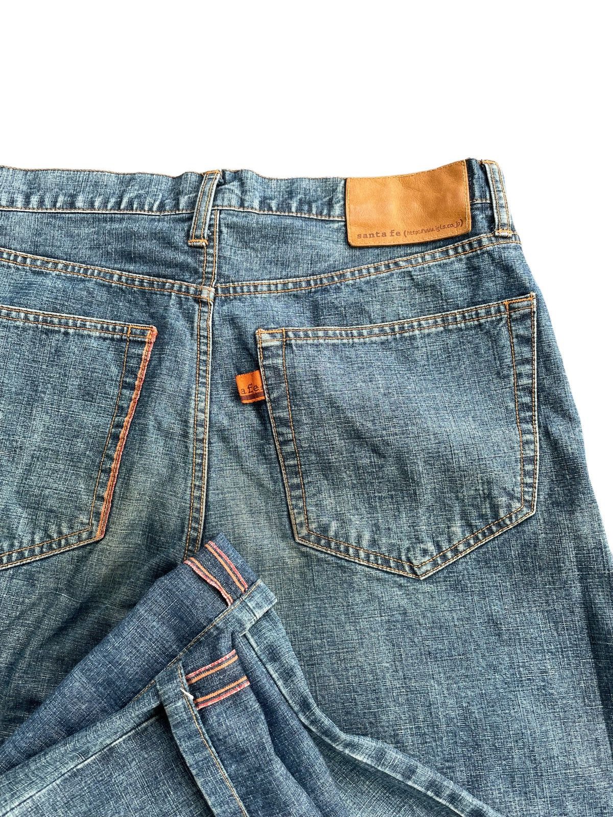 Japanese Brand Vintage Santa Fe Selvedge Denim Size US 34 / EU 50 - 14 Thumbnail