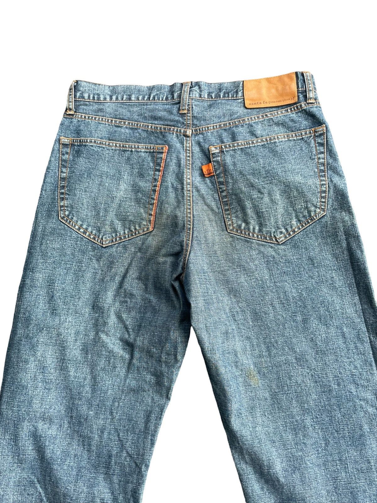 Japanese Brand Vintage Santa Fe Selvedge Denim Size US 34 / EU 50 - 10 Thumbnail