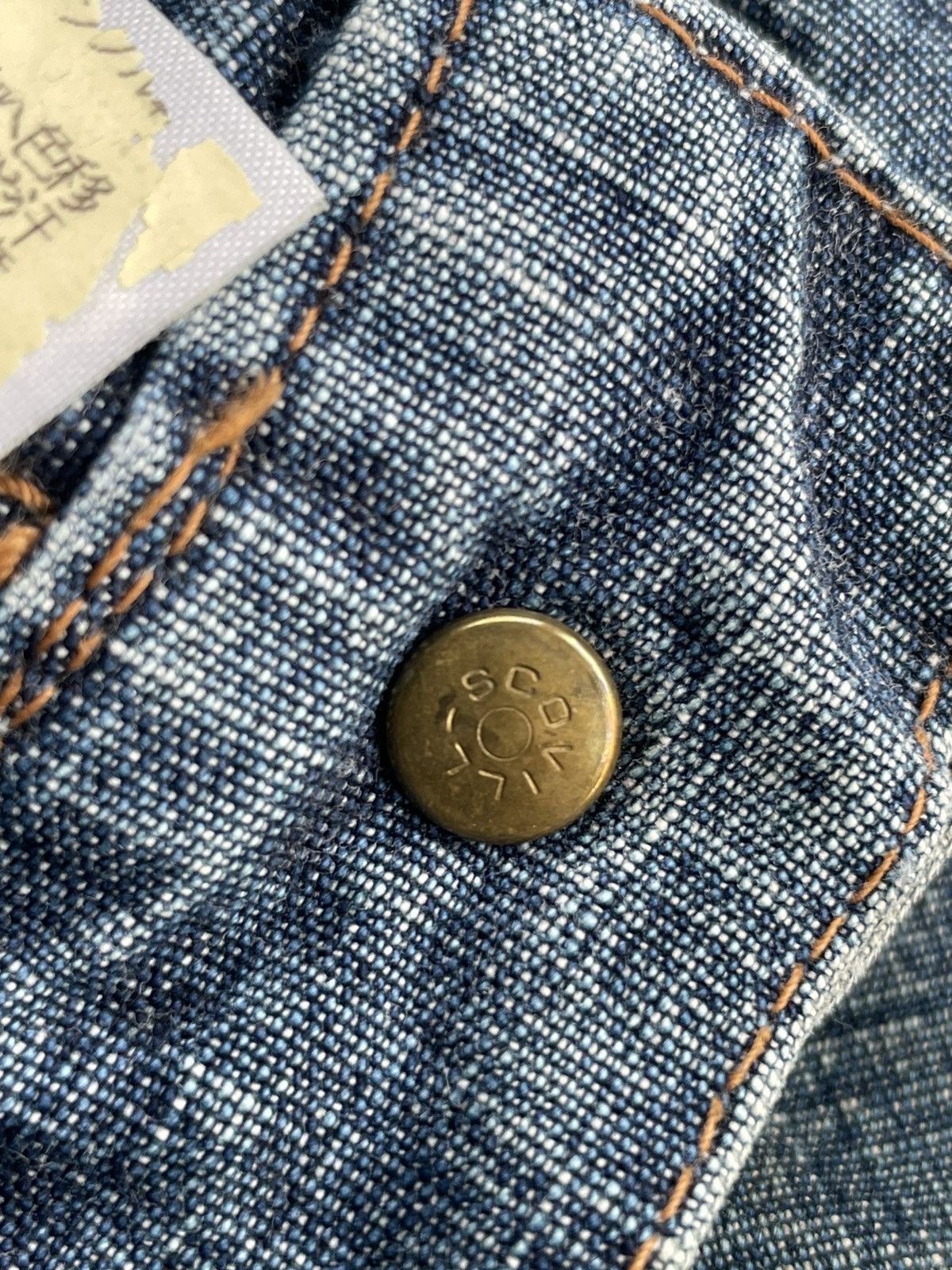 Japanese Brand Vintage Santa Fe Selvedge Denim Size US 34 / EU 50 - 21 Thumbnail