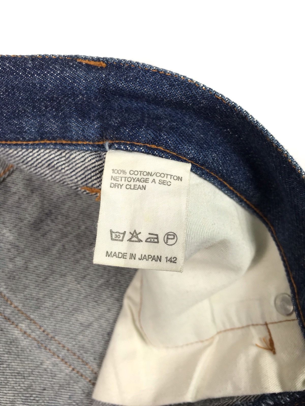 A.P.C. A.P.C Selvedge Mens Blue Denim Standard Jeans Size US 31 - 14 Thumbnail