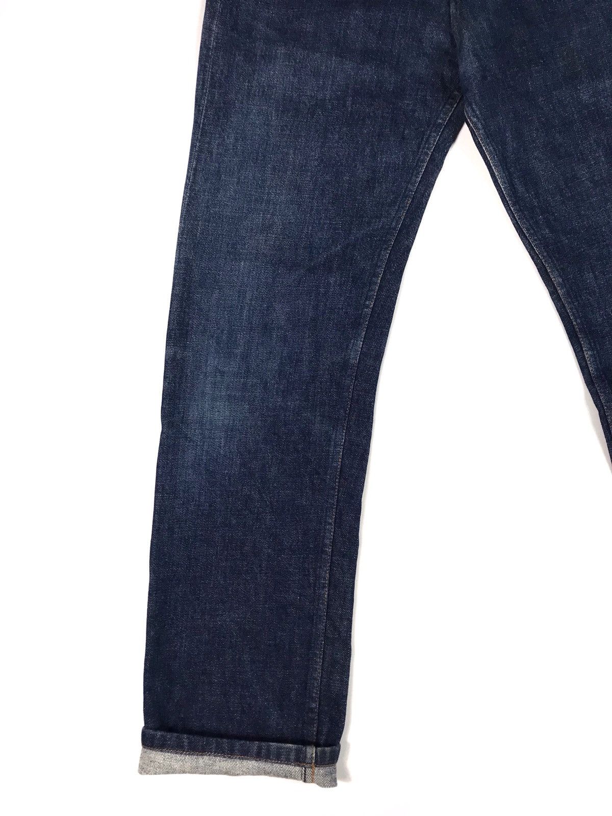 A.P.C. A.P.C Selvedge Mens Blue Denim Standard Jeans Size US 31 - 5 Thumbnail