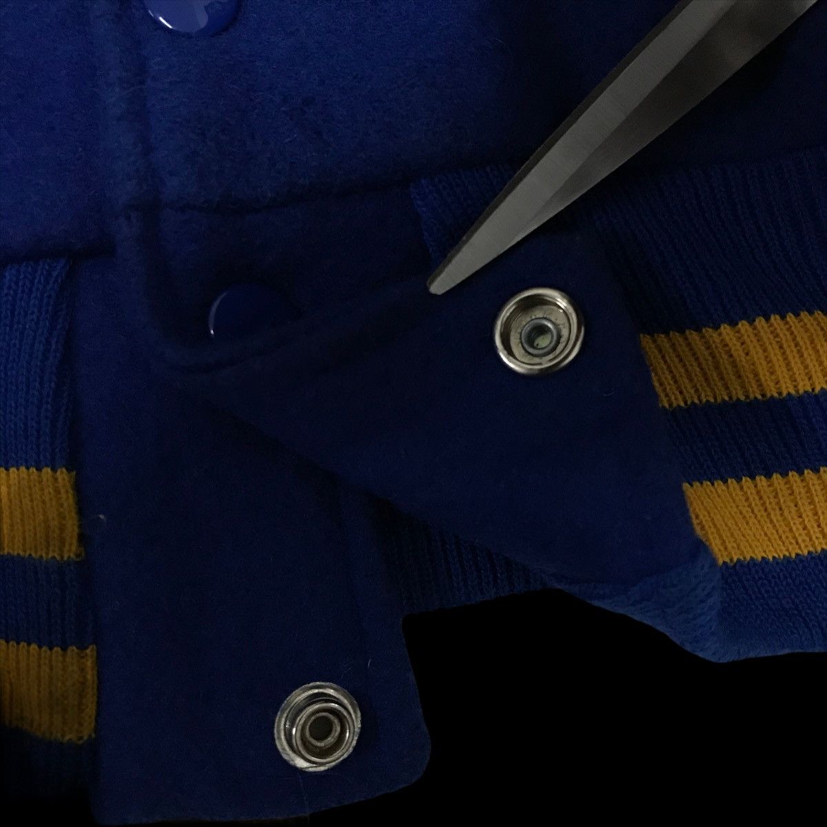 Vintage Vintage O Letterman Baseball Varsity Jacket Blue / G001 Size US L / EU 52-54 / 3 - 6 Thumbnail