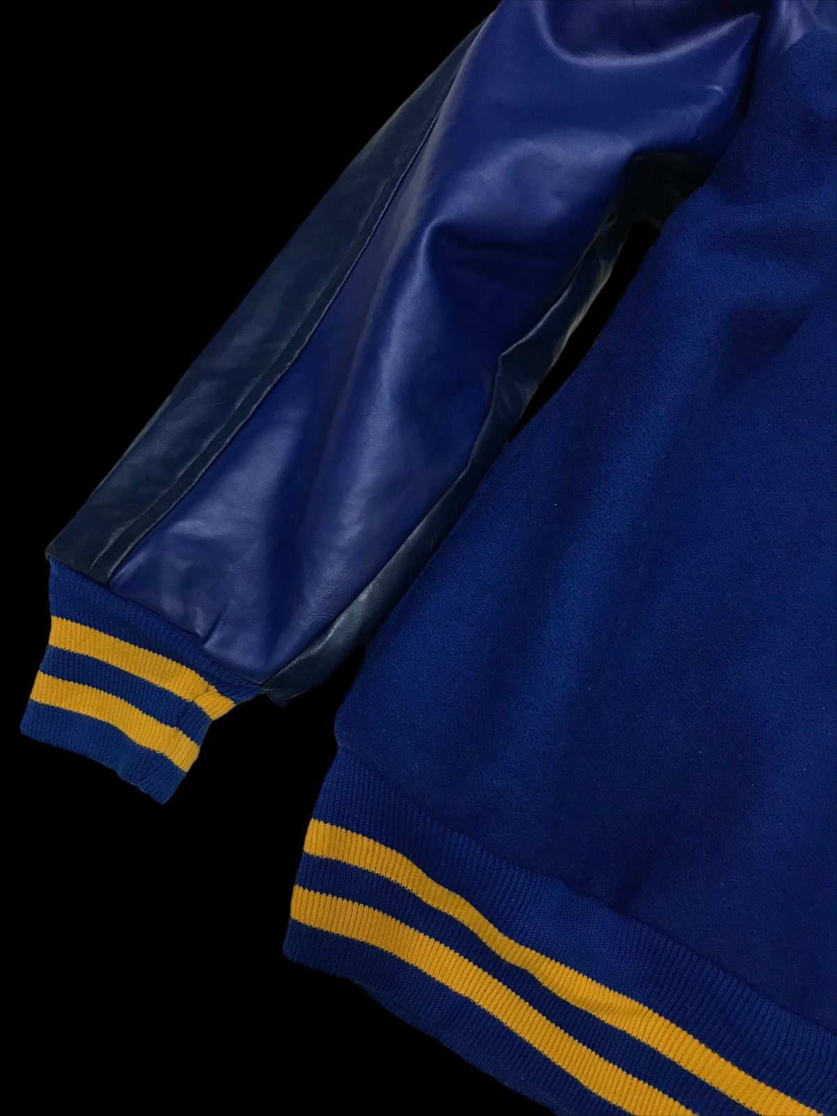 Vintage Vintage O Letterman Baseball Varsity Jacket Blue / G001 Size US L / EU 52-54 / 3 - 12 Thumbnail