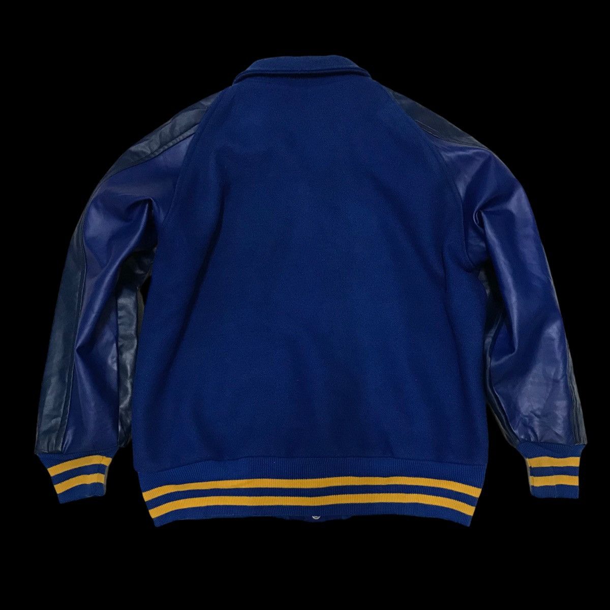 Vintage Vintage O Letterman Baseball Varsity Jacket Blue / G001 Size US L / EU 52-54 / 3 - 9 Thumbnail