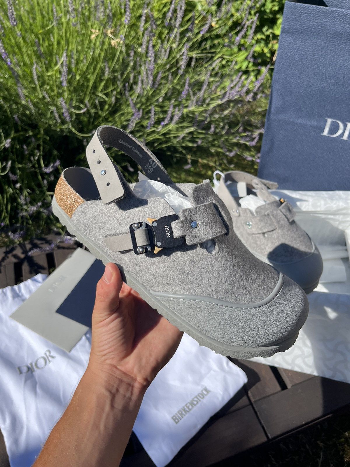 Dior Dior birkenstock Matthew M alyx Dior 2022 grey Tokio Mule