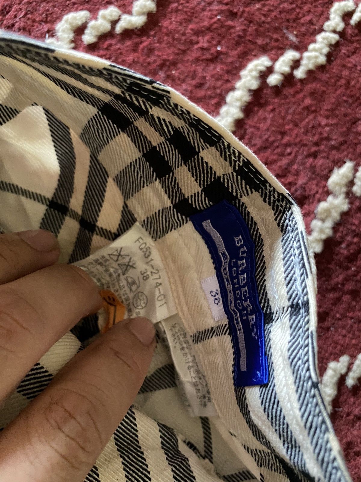 Burberry × Japanese Brand Rare Burberry checkered Short Pants Size US 29 - 5 Thumbnail