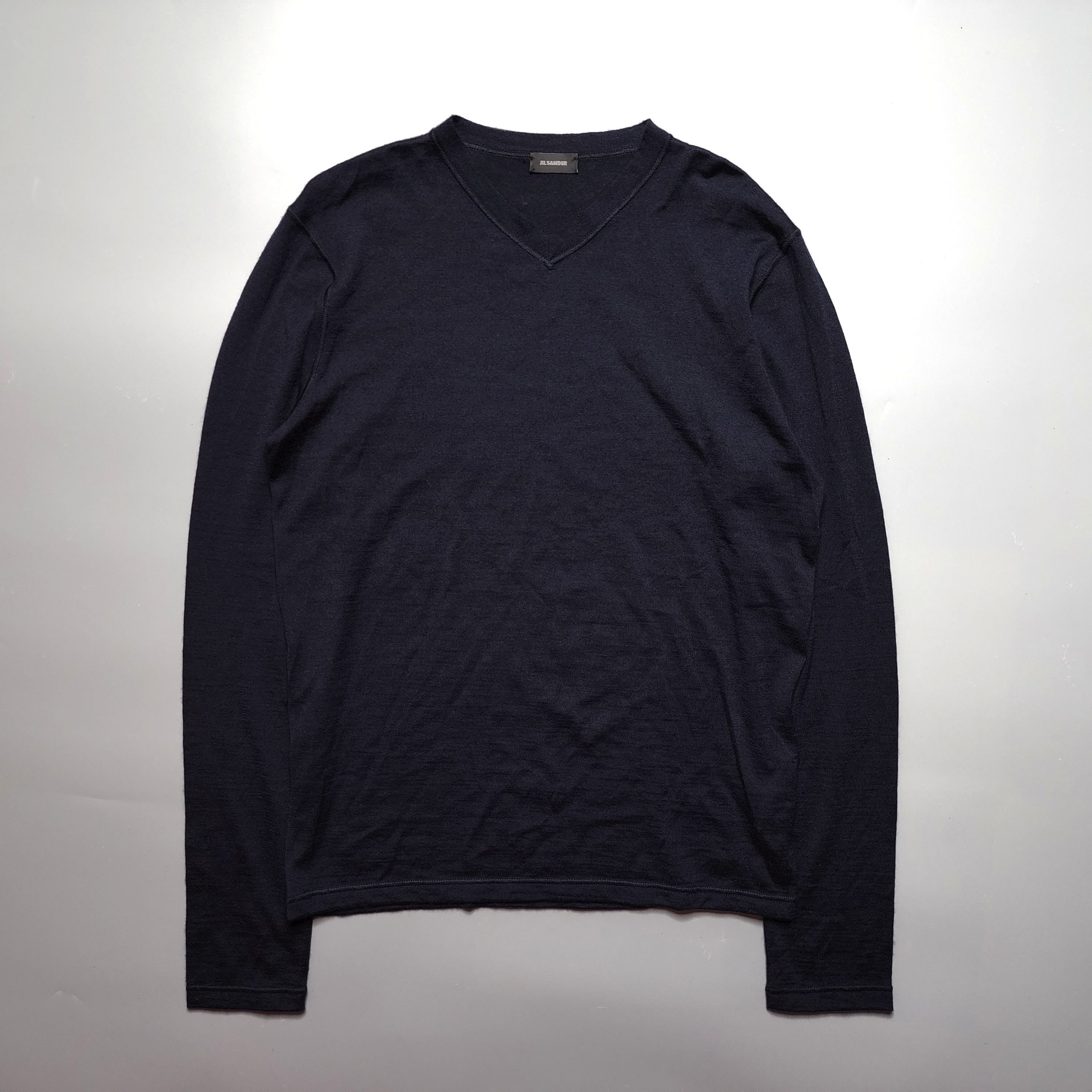 Jil Sander × Raf Simons Jil Sander - V-neck Cashmere & Silk Blend